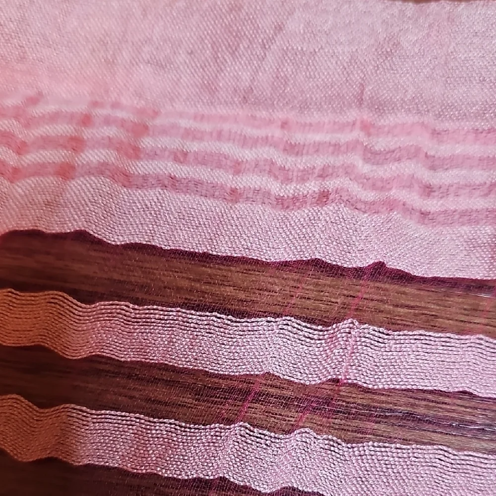 Pink Silk Shawl Scarf Wrap